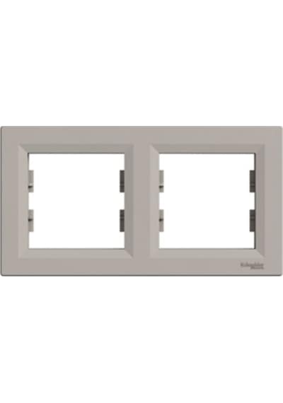 Schneider Asfora Bronz İkili Çerçeve Eph5800269