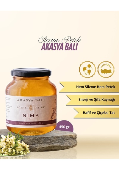 Nima Gurme Akasya Balı 450 G