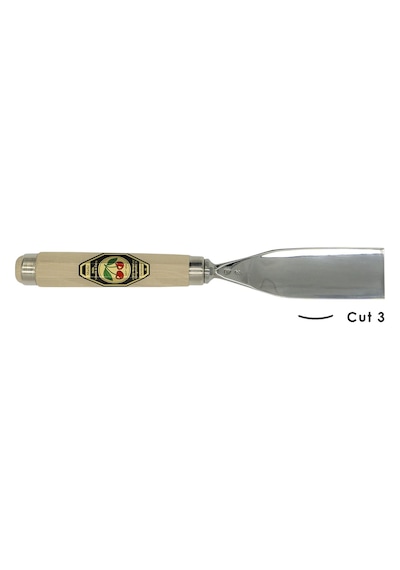 Kirschen Düz Oluklu Ağız Oyma Iskarpelası Cut3 - 40Mm