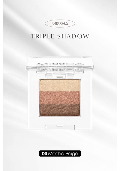 Missha Triple Shadow No.3 Mocha Beige