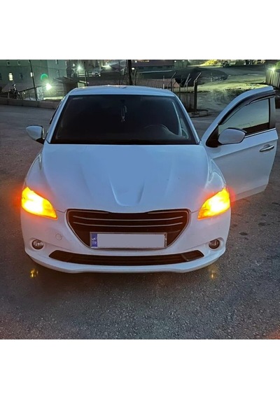 Peugeot 301 Uyumlu Gündüz Farı Ampulü Turuncu Amber 1 Çift