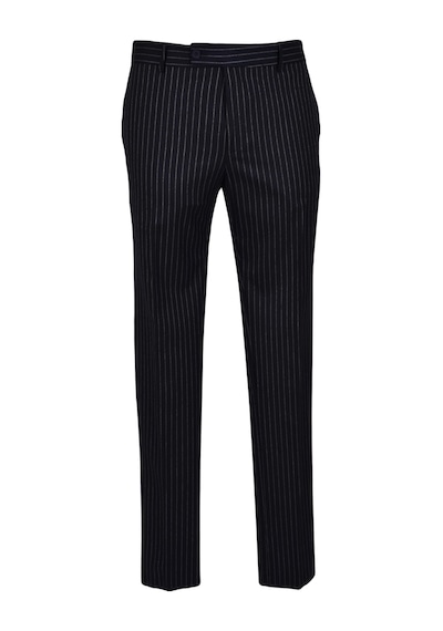 Cengiz İnler Kalın Çizgi Kumaş Pantolon Slim 001