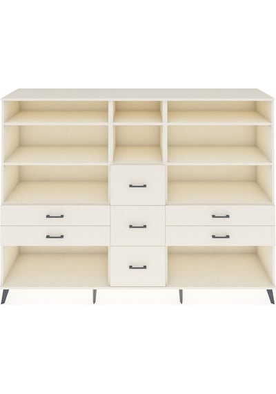 Hyperion Dolap 8 Raflı 7 Çekmeceli 220x44x163 Aytaşı-aytaşı Aytaşı-aytaşı