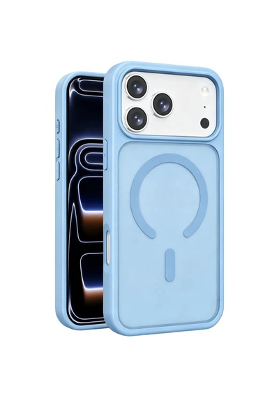 Joko Apple iPhone Uyumlu iPhone 18 Pro Jota Magsafe Kapak - Mavi Renkli