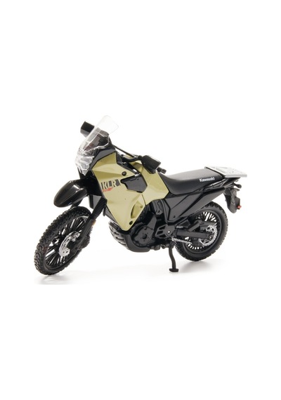 Kawasaki Klr 650 2021 Kahverengi 1:18 Ölçekli Model Motosiklet