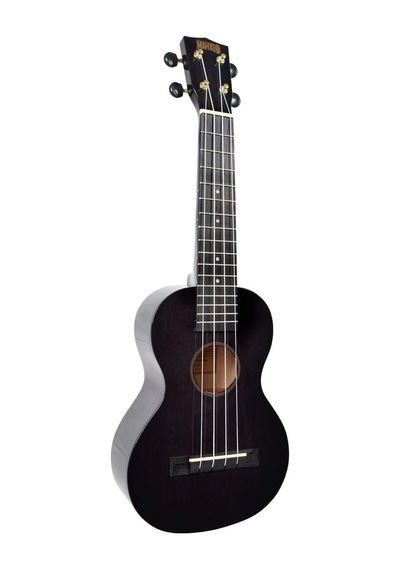 Mahalo Mh2wtbk Hano Series Concert Ukulele Transparent Black