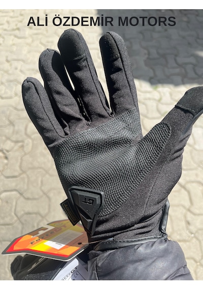 Forte Gt 07 Softshell Korumalı Eldiven 4 Mevsimlik Ce En13594 Sertifikalı Siyah