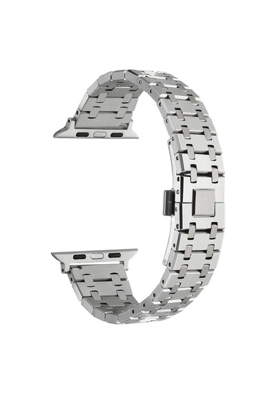 Kilifone -  Apple Uyumlu  Watch  7 41mm - Kordon Metal Kordon Krd-83