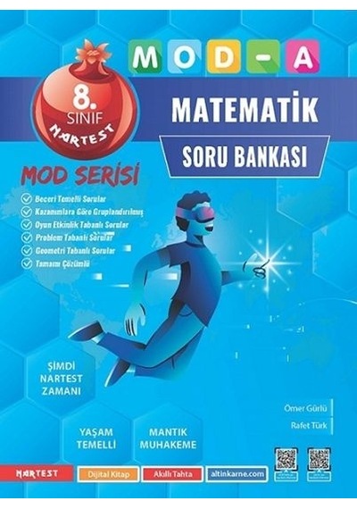 8. Sınıf Mod-A Matematik Soru Bankası Orta- Nartest