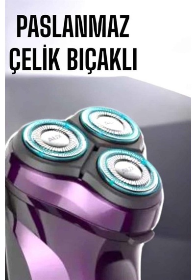 Profesyonel Şarjlı Saç Ve Sakal Tıraş Makinesi Hassas Kesim -
