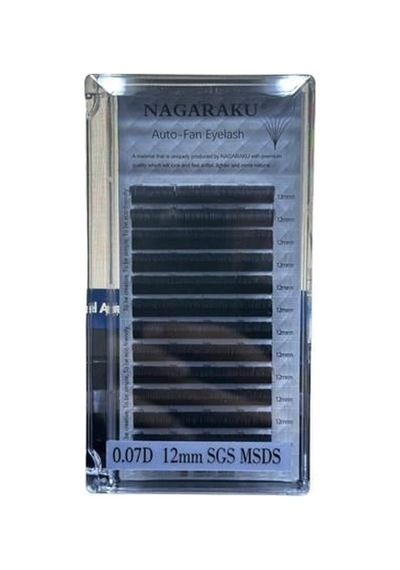 Nagaraku Çek Bırak İpek Kirpik 0.07c 12mm