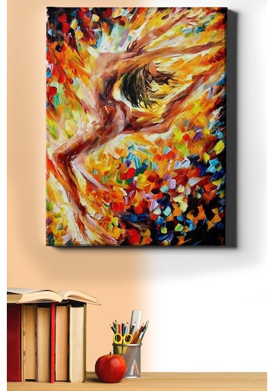 Webstyle Sayılarla Boyama Seti Kasnaklı Renklerin Içinde 40 X 50 Cm