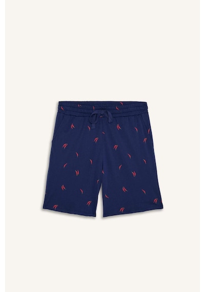 Defacto %100 Pamuk New Regular Fıt Kısa Kollu 2li İndigo Şortlu Pijama Takımı I0686ax26hsın42 İndigo-ın42 Defacto %100 Pamuk New Regular Fıt Kısa Kollu 2li İndigo Şortlu Pijama Takımı I0686ax26hsın42 İndigo-ın42