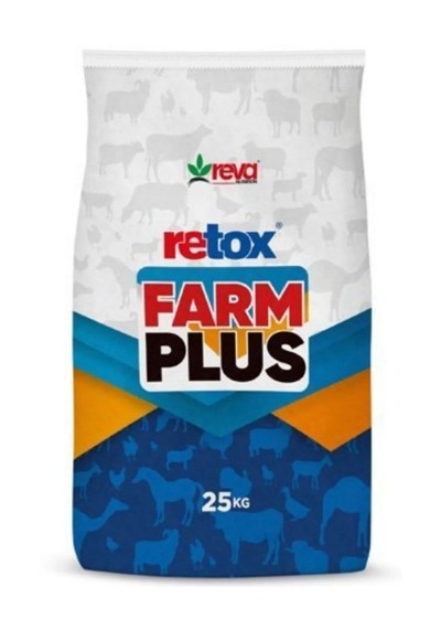 Retox Farm Plus Süt Hayvanlarına Özel By Pas Içerikli 25 Kg Kraft