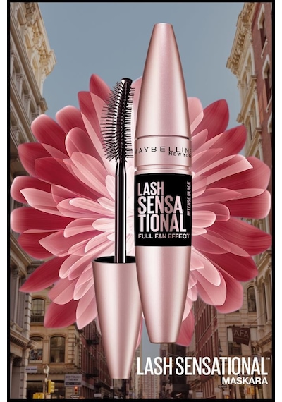 Maybelline New York Lash Sensational Yelpaze Etkili Maskara Ekstra Siyah + Garnier Micellar Makyaj Temizleme Suyu 100 ML
