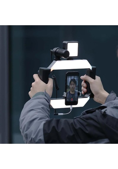 Ulanzi U-rig Işıklı Telefon Video Rig Çerçeve
