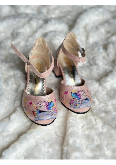 Ga&la Gala Unicorn Baskılı Topuklu Kız Çocuk Ayk 001