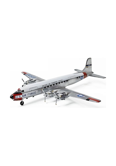 Academy 12634 1/144 Usaf C-118 Liftmaster Dc-6 Askeri Kargo Uçağı, Plastik Model Kiti