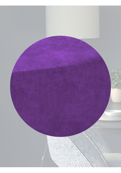 Kadife Efektli Tatlı Mor Rengi Aura Serisi Runner 40 X 140 Tatlı Mor