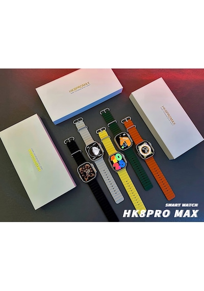 Ignazio HK8 Ultra Pro Max 49 MM Amoled Akıllı   Saat (İthalatçı Garantili)