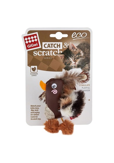 Gigwi Catch & Scratch Ördek Kedi Oyuncağı