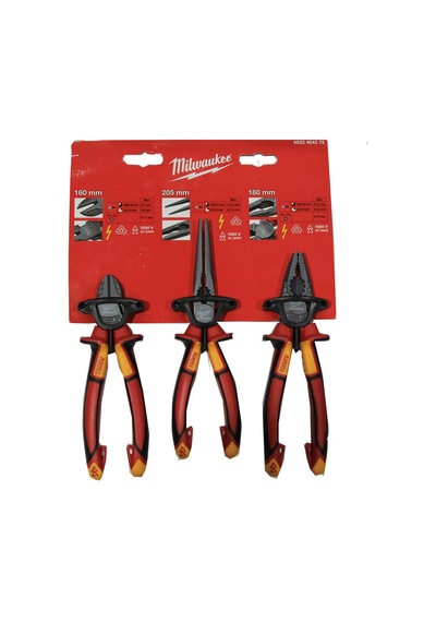 Milwaukee T4932464575 Ağır Hizmet Tipi Vde Elektrikçi Izoleli Pen