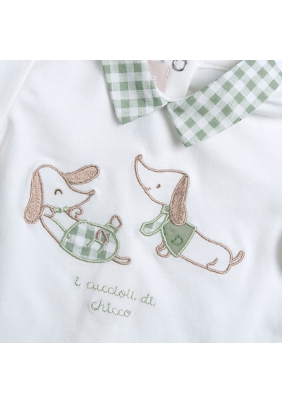 Chicco Takım / T-shirt+pantalon 09073843000000 000051 Lıght Green Açık Yeşil