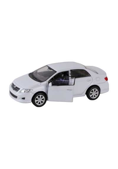 43608 Welly Dıe Cast Back Toyota 2009 Cor Çok Renkli