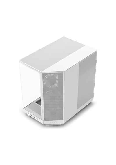 Nzxt H6 Flow CC-H61FW-R1 RGB 3 x 120 MM Atx Oyuncu Kasa Beyaz