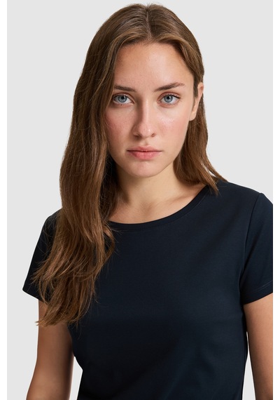 U.S. Polo Assn. U.s. Polo Assn. Kadın Koyu Lacivert Tişört Basic 50324939-vr100