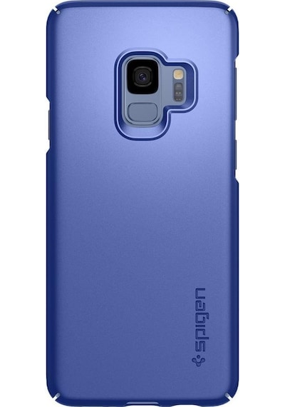 Spigen Galaxy Uyumlu S9 Kılıf Thin Fit Blue Coral