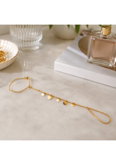 Aurelia Dots Luxe Bracelet Yuvarlak Plaka Detaylı Şahmeran Bileklik Çok Renkli