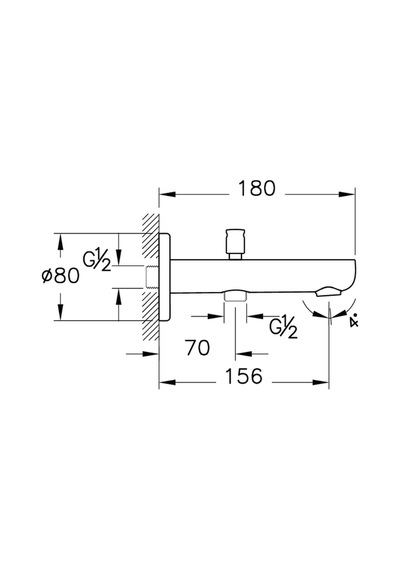 Artema Root Round A4312636 Çıkış Ucu El Duşu Çıkışlı - Mat Siyah