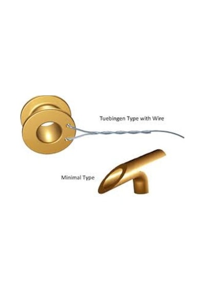 Invotech Altın Ventilasyon Kulak Tüpü 1.25 MM