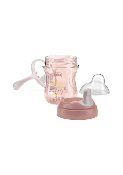 Yarı Yumuşak Uçlu Alıştırma Bardağı 6+ Ay 200 Ml Kız 5 Adet Çok Renkli