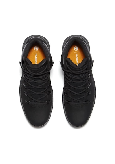 Timberland Hudson Road Mıd Lace Up Waterproof Chukk Siyah Nubuk Ayakkabı-10184 Siyah