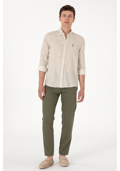 U.S. Polo Assn. Us. Polo Assn. Erkek Pantolon Haki