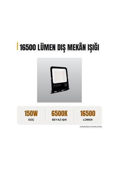 Ack 150w Led Projektör 6500k - At62-19432