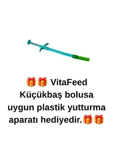 Vita Feed Küçükbaş Koyun/keçi Vitamin Mineral Bolus 25 Adet Aplikatörü Hediye