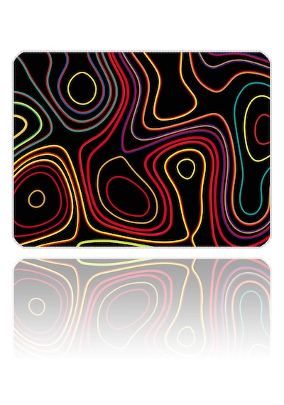 İlyuka Mousepad 40x30cm Gaming Oyuncu Mp374030 Colored Topography
