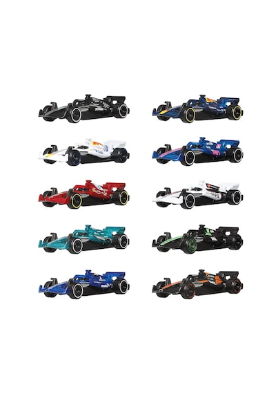 Hot Wheels Formula 1 2025 10'lu Araba Seti Jmm24 Çok Renkli