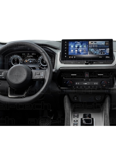 Nissan Qashqai Uyumlu Dijital Gösterge Ve Navigasyon 9h Nano Ekra