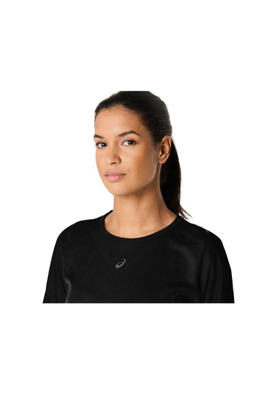 Asics Metarun Ss Top Kadın Siyah Tshirt 2012d223-001 SIYAH