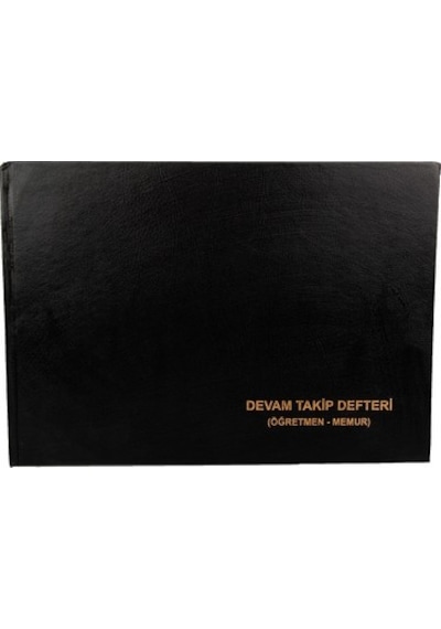 Dilman Devam Takip Defteri Öğretmen-Memur 96 Yaprak