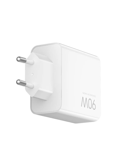 Xiaomi 90W HyperCharge Power Adapter (3-Port) EU 2× USB-C + 1× USB-A Hızlı Şarj Adaptörü