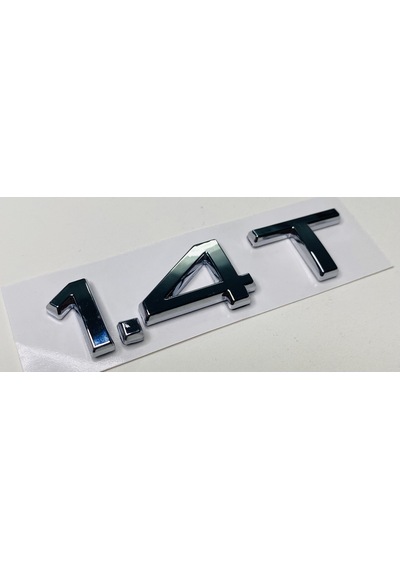 Audi 2014 - 2017 A3 1.4t Krom Arka Bagaj Yazısı Set