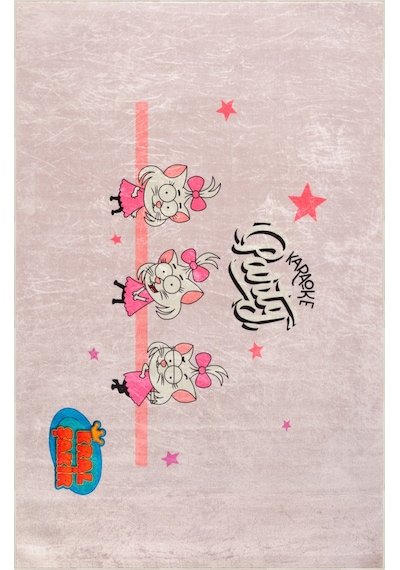 Kaşmir Halı X Kral Şakir Canan Party 100x150 Cm Renkli Çok Renkli
