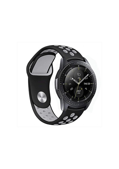 Gear S3 (22Mm) Krd-02 Silikon Kordon-Siyah