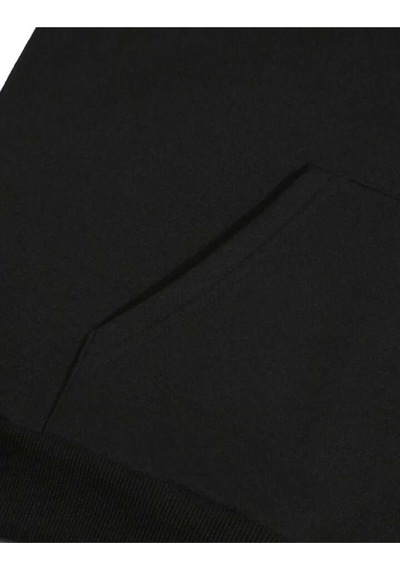 Nzn Collectıon Unisex Kadın Erkek Sevgili Çift Kombini Anahtar Kalp Baskılı Kapüşonlu Alt-üst Eşofman Takımı 2'li Siyah