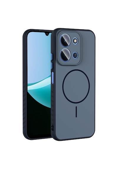 Xiaomi Redmi 15c Kılıf New Style M-safe Şarj Özellikli Tea Kapak Lacivert